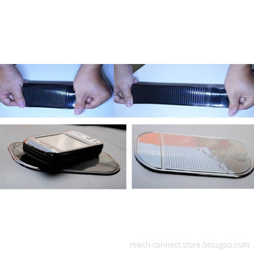 2015 colorful PU cheap strong Sticky magic anti-slip mat mobile phone non-slip mat